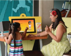 A mother helps her child identify her favorite foods, play choices, and other social determinates. The museum provides this de-identified data to the city and county, leading to actual change in community health outreach. All photos courtesy of the Witte Museum.