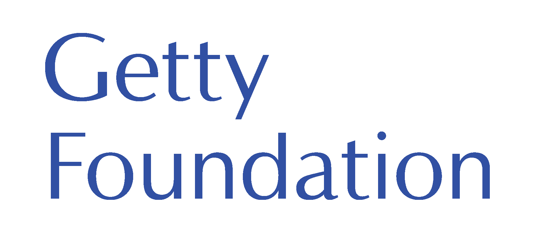 Getty foundation logo